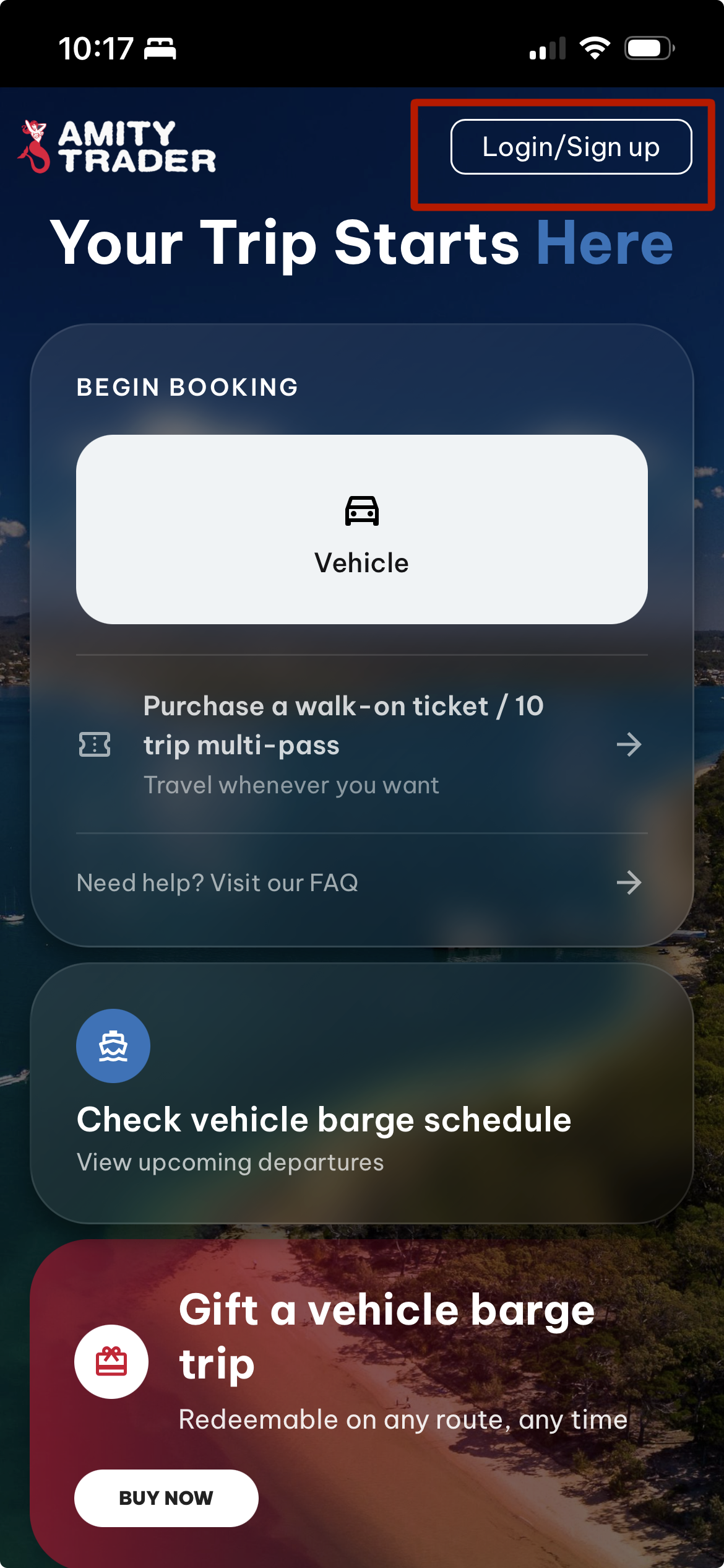 Homescreen