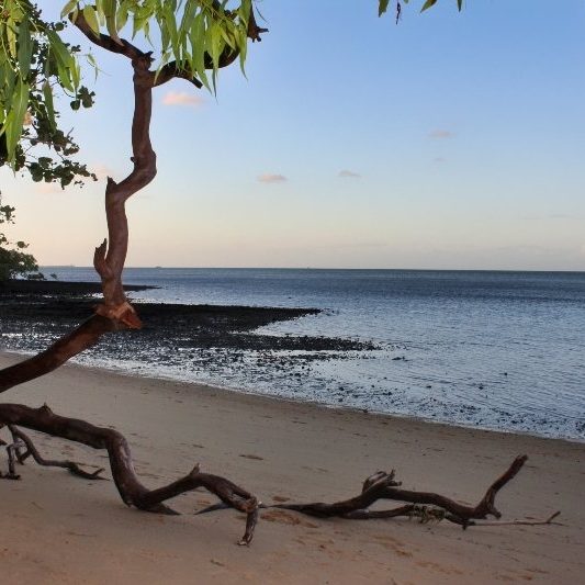 Sunset on Coochiemudlo Island Beach